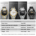 OLEVS 8691 Luxury Brand Business Quartz Waterproof Watch Men Stainless Steel Wristwatch Mens Clock Relogio Masculino